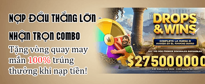 Nhận thưởng nạp đầu cực khủng banner